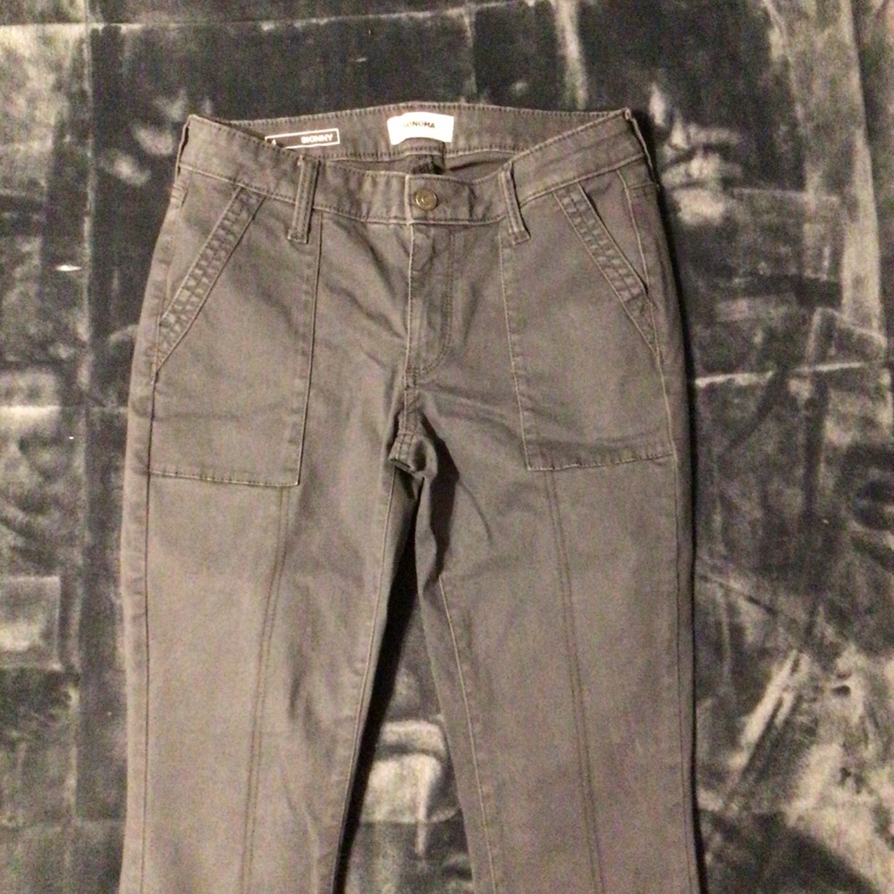Sonoma skinny khaki pants